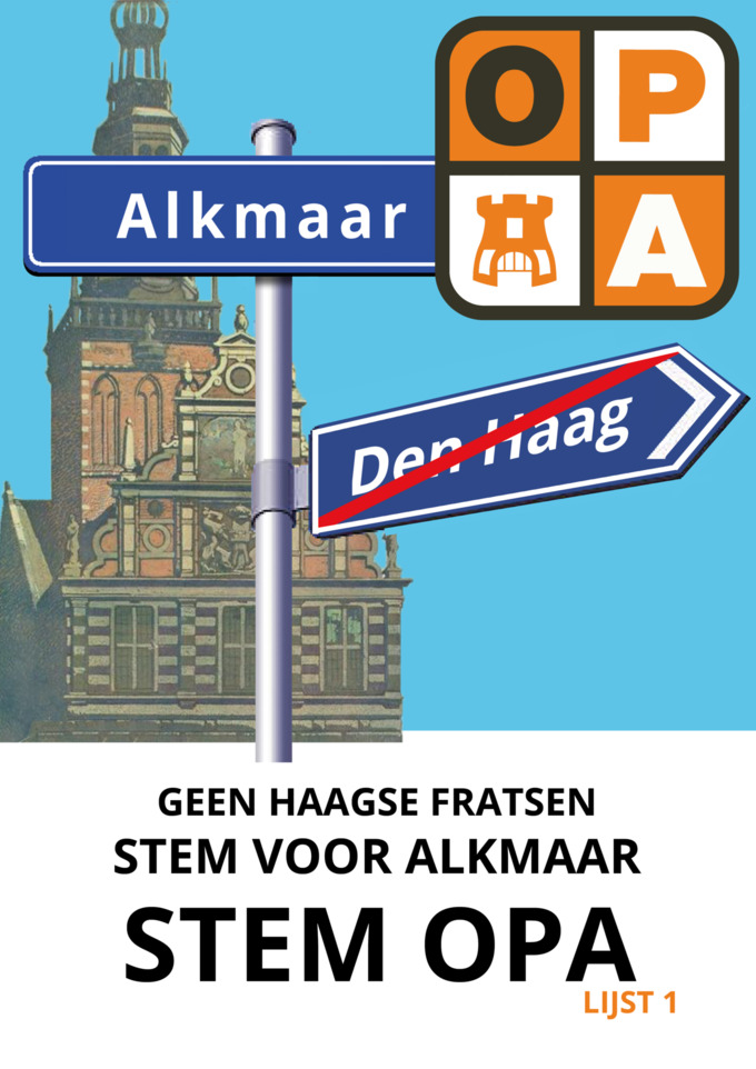 OPA en de gemeente: Alkmaar, scharnier tussen noord en zuid