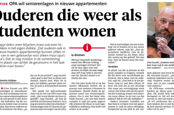 Motie: Woonlagen voor senioren