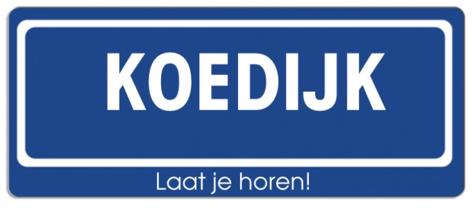 Koedijk laat je horen!