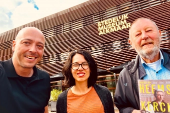 OP DE KOFFIE BIJ.. Marrigje Rikken van Stedelijk Museum Alkmaar